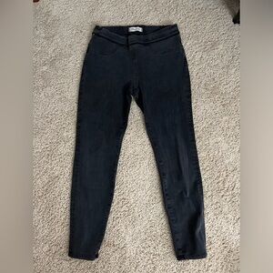 Madewell the Anywhere Jean, black, GUC